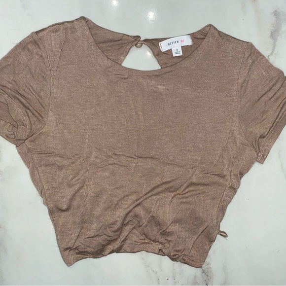 Better Be - Open Back Cropped T-shirt - Picture 2 of 2